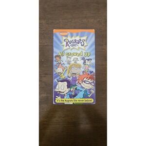Vintage 2001 Rugrats VHS-‎ All Growed Up (VHS, 2001) Nickelodeon